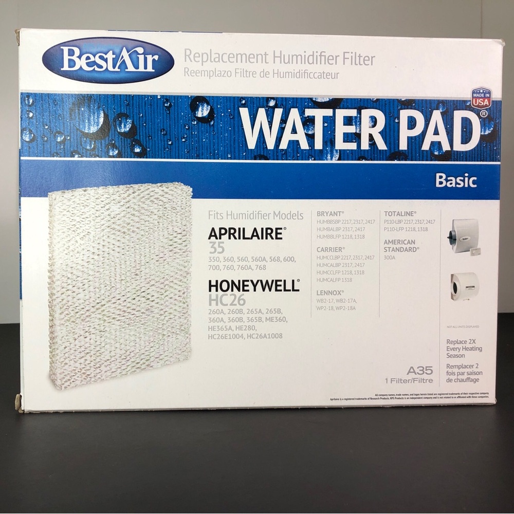 BestAir Pro a35 Metal Water Pad - Gray